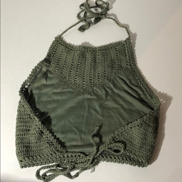 Halter Crop Top - Picture 2 of 2